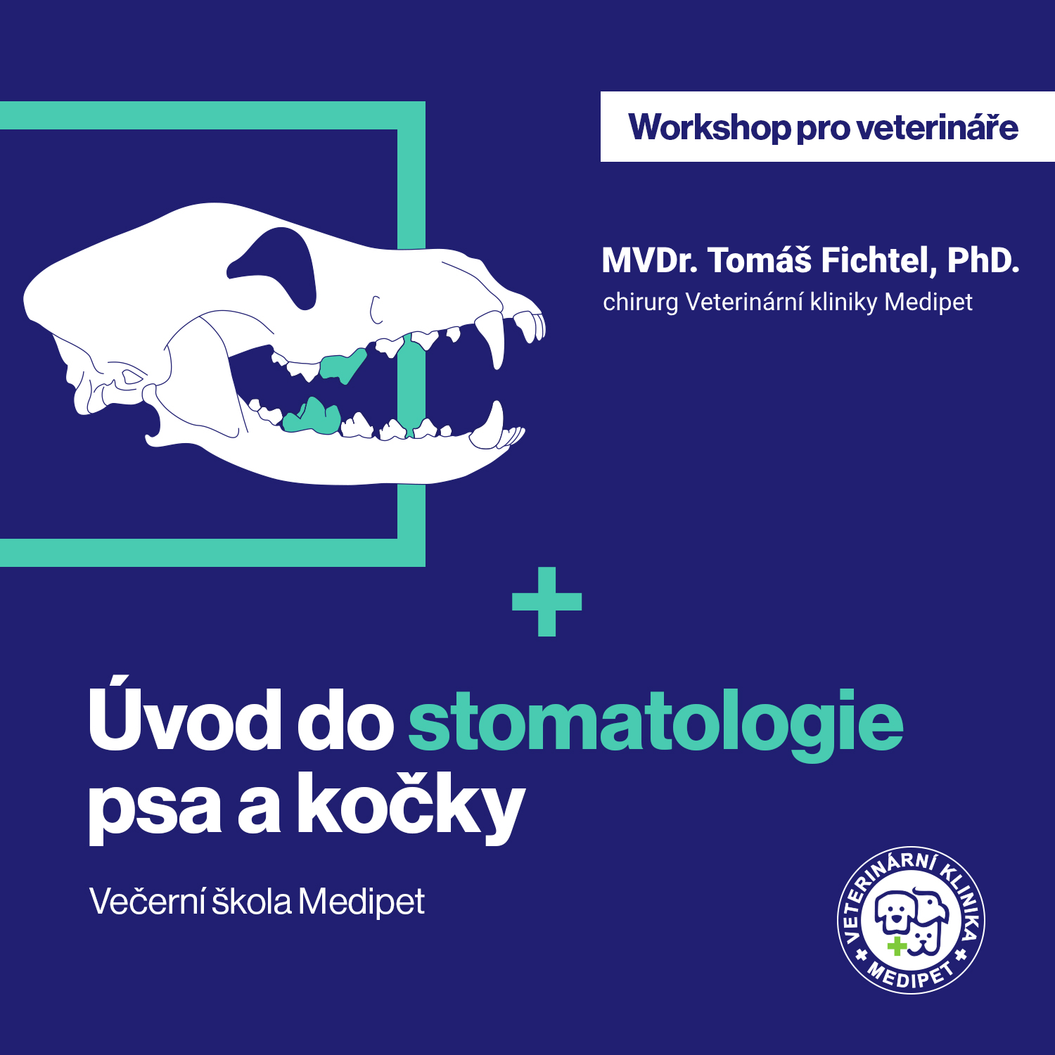 Úvod do stomatologie psa a kočky | Večerní škola Medipet