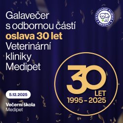 Společenský večer k 30. výročí založení Veterinární kliniky Medipet