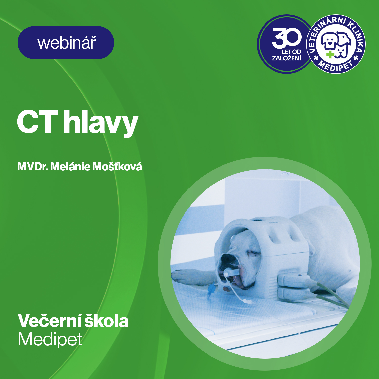 CT hlavy | Veterinární klinika Medipet Zlín